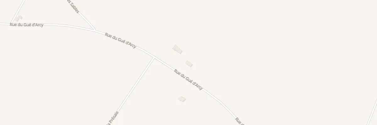 Plan du 110 Rue du Gué d’Arcy à Vivy