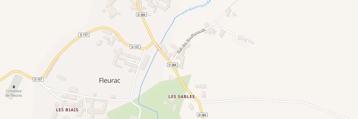 Plan du 5066 Rue des Bouffanauds à Fleurac