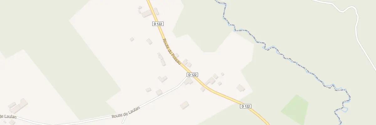 Plan du 6 Les Chaumes de Laulan à Chamadelle