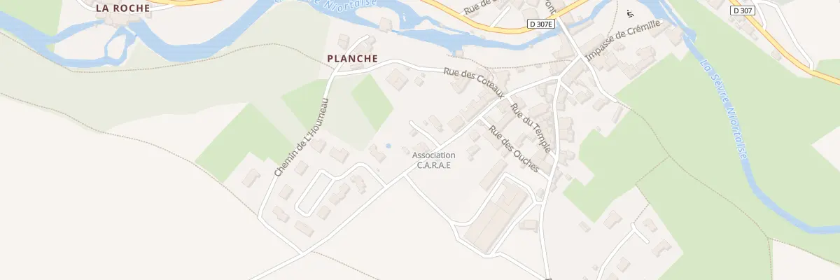 Plan du 18 Rue de Pied des Vignes à Exoudun