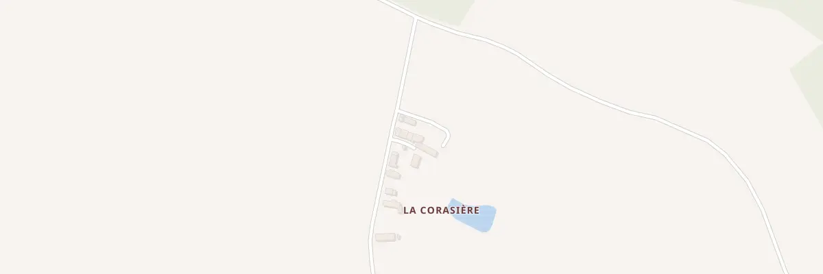 Plan du 1 Imp de la Corasière à Champfrémont