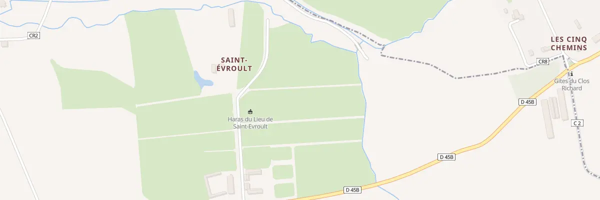Plan du 5090 Le Lieu de St Evroult à Périers-en-Auge