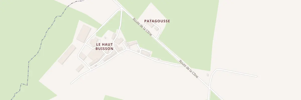 Plan du 110 Le Chemin du Haut Buisson à Bernay-Neuvy-en-Champagne