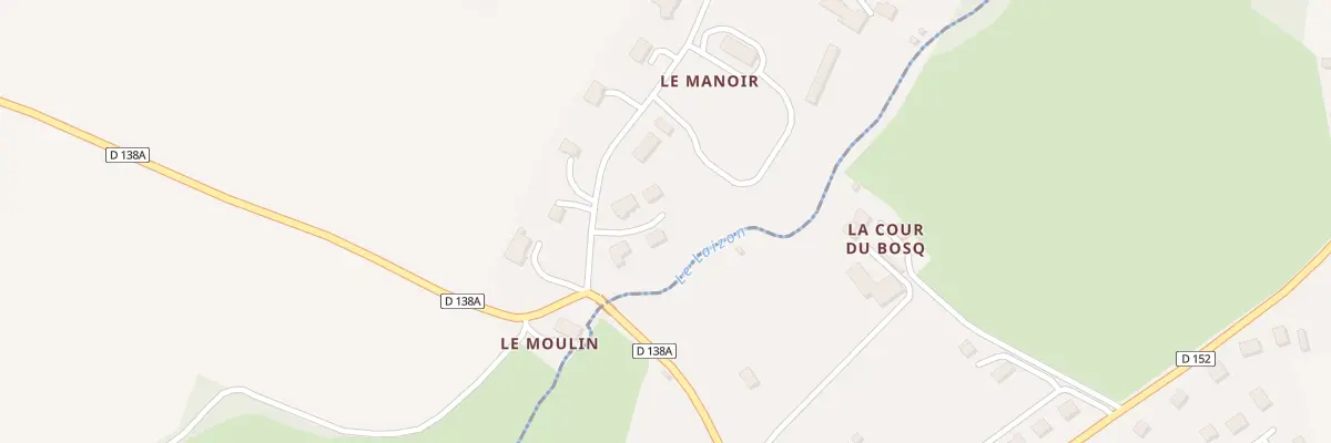 Plan du 5067 Le Manoir à Cléville