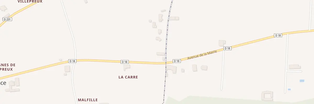 Plan du 19 La Carre Nord à Saint-Pey-de-Castets