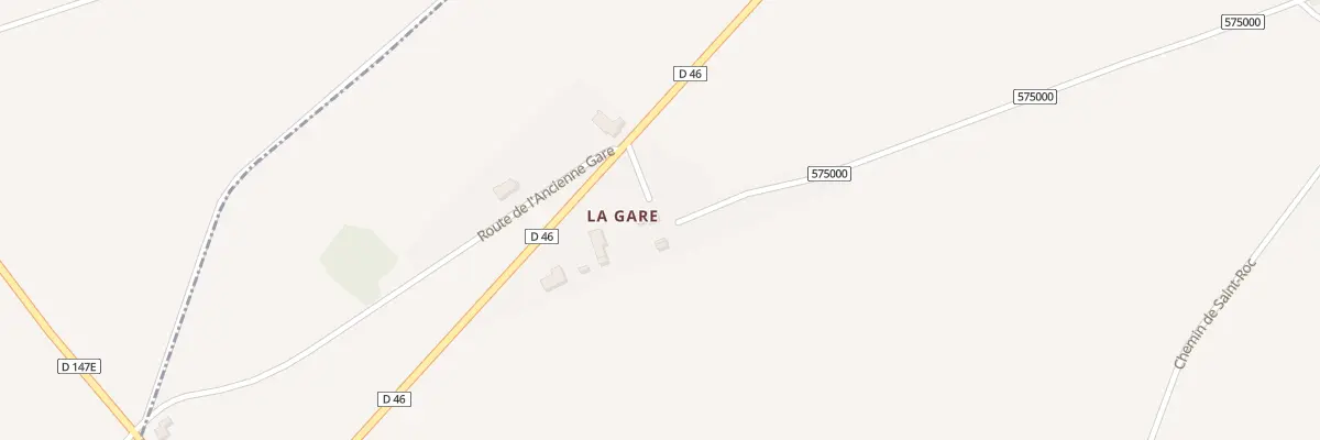 Plan du 1 Rte de l’Ancienne Gare à Plaine-et-Vallées