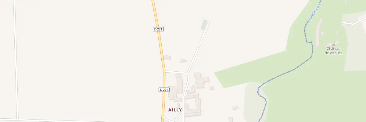 Plan du 1 Bourg d’Ailly à Bernières-d’Ailly