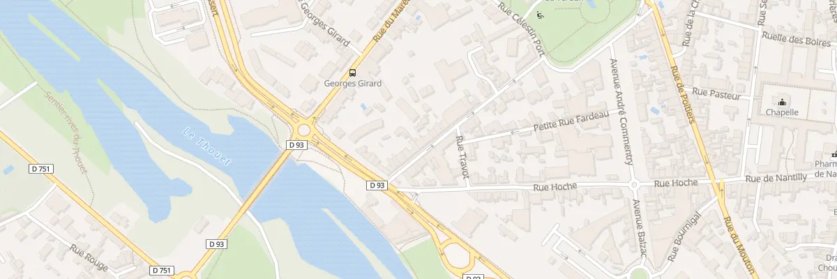 Plan du 28 Rue Fardeau à Saumur