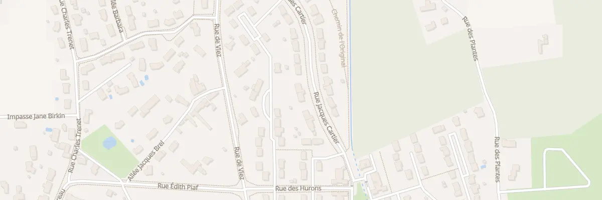 Plan du 5 Rue Jacques Cartier à La Flèche