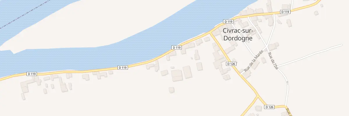 Plan du 107 Au Banche à Civrac-sur-Dordogne