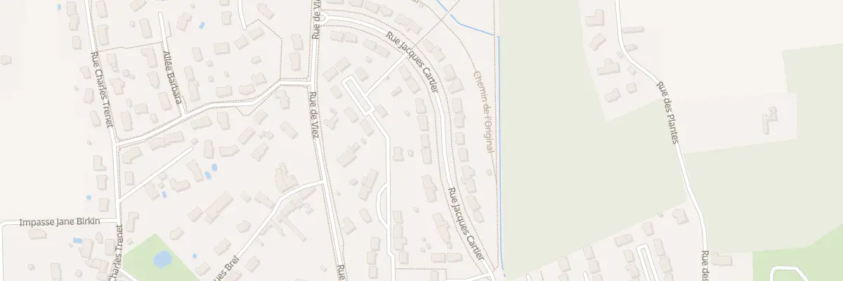 Plan du 11 Rue Jacques Cartier à La Flèche