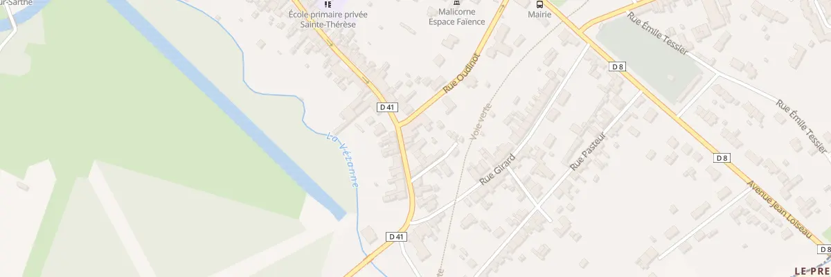 Plan du 37 Rue Marceau à Malicorne-sur-Sarthe