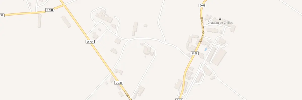 Plan du 3 Imp de Chez Amont à Chillac