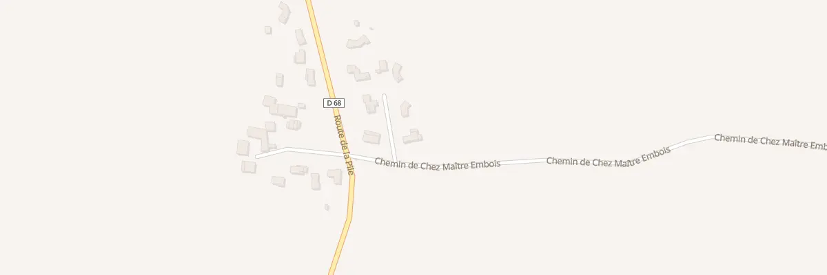 Plan du 9 Che de Chez Maître Embois à Saint-Bonnet