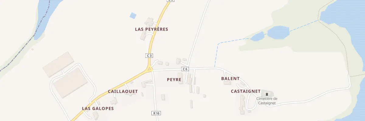 Plan du 5048 Castaignet à Saint-Martin-d’Armagnac