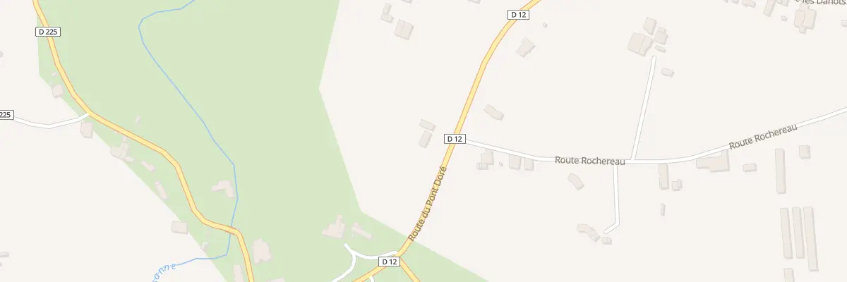 Plan du 935 Rte du Pont Doré à Pondaurat