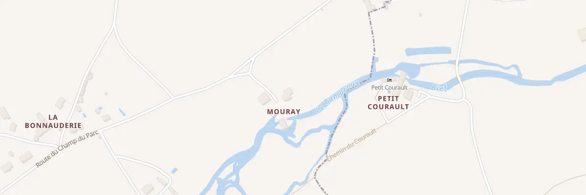 Plan du 1 Mouray à Salles