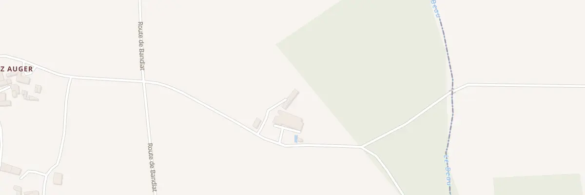Plan du 5120 Le Grand Chiron à Chillac