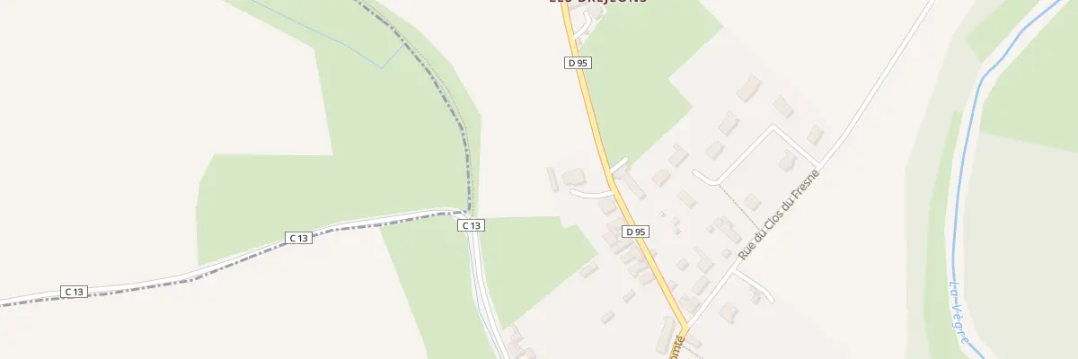 Plan du 11 Rue de la Fabrice à Ruillé-en-Champagne