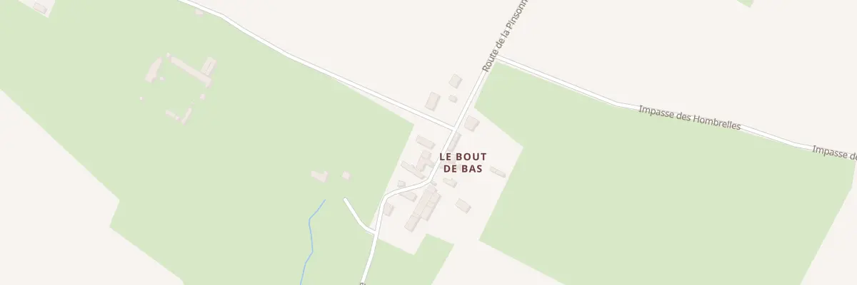 Plan du 1042 Rte de la Pinsonnière à Montabard