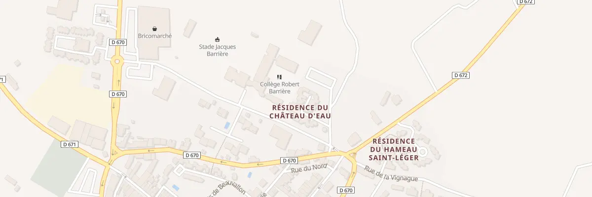 Plan du 7 Imp Victor Schoelcher à Sauveterre-de-Guyenne