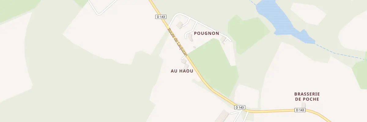 Plan du 29 Rte de Laujuzan à Caupenne-d’Armagnac