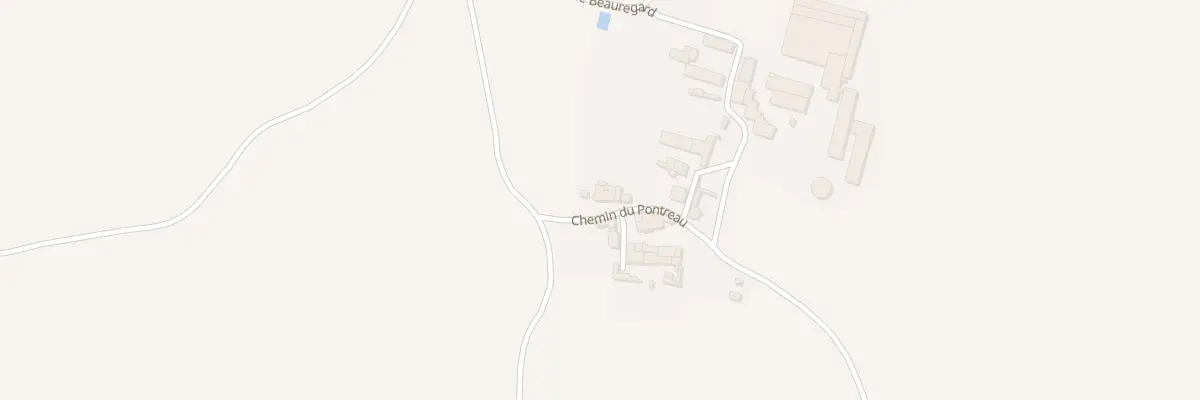 Plan du 1 Che du Pontreau à Villemain