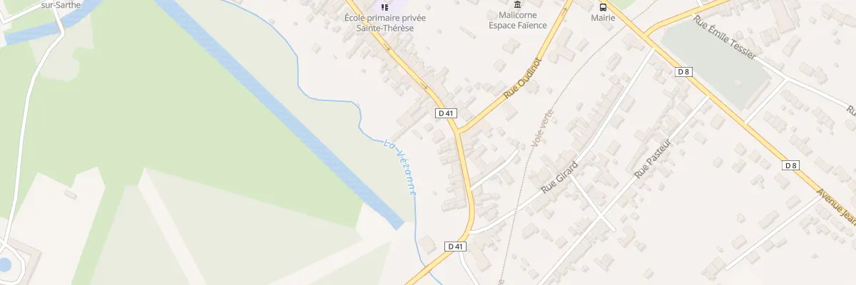 Plan du 32B Rue Marceau à Malicorne-sur-Sarthe