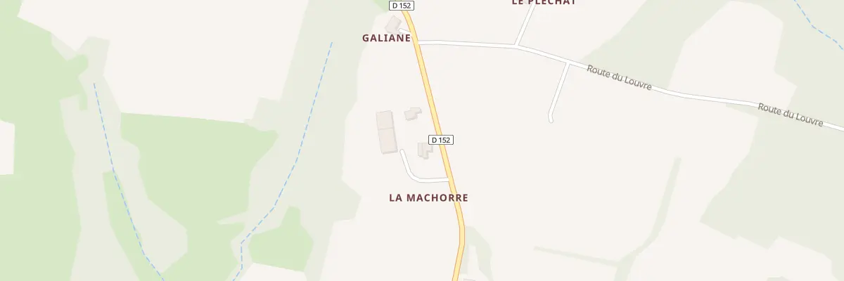 Plan du 5196 La Machorre à Panjas