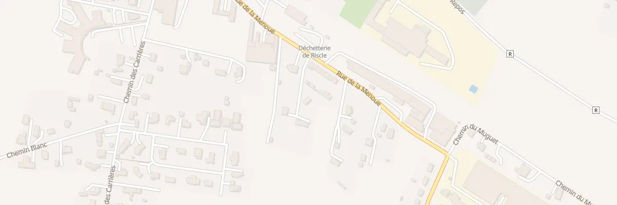 Plan du 20 Rue de la Menoue à Riscle