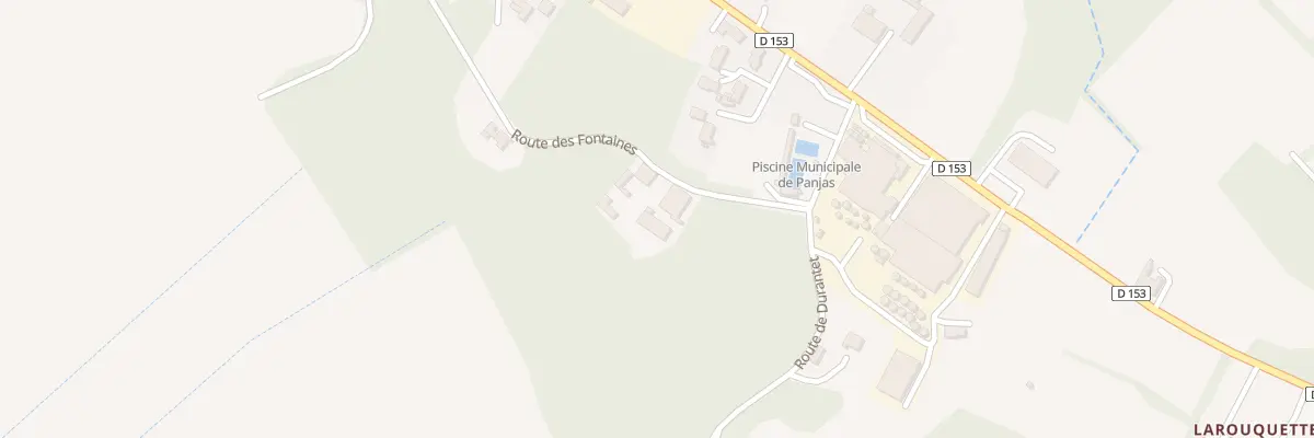 Plan du 197 Rue des Fontaines à Panjas