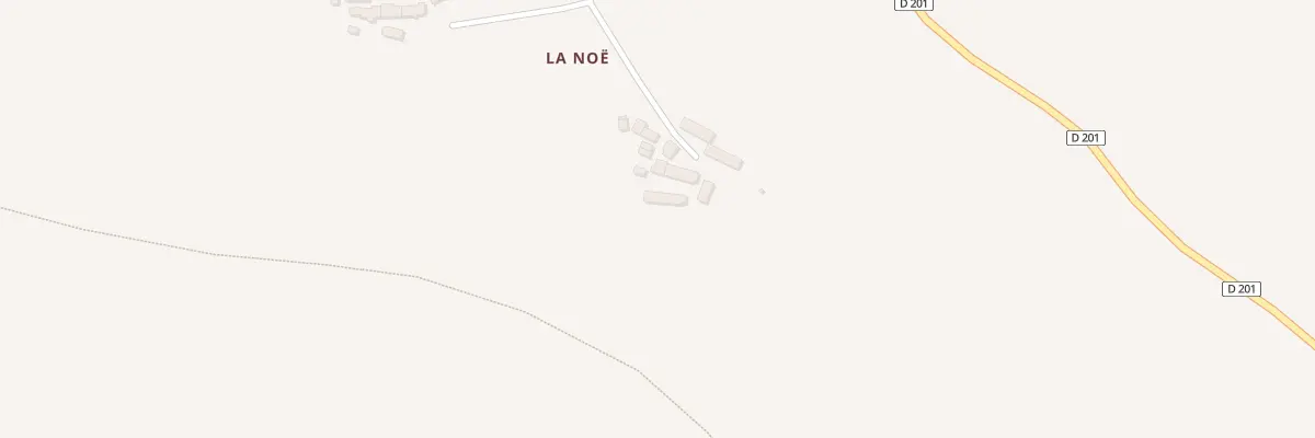 Plan du 88 La Noe à Gandelain