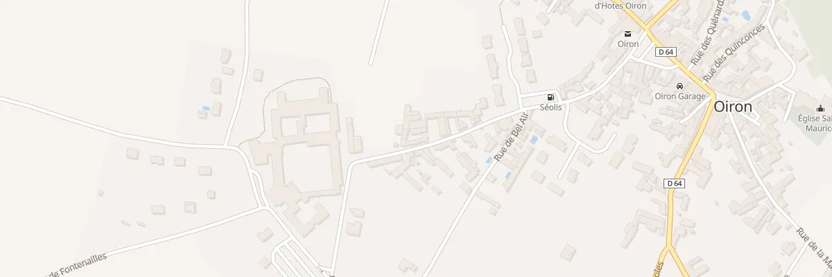 Plan du 20 Rue Mme de Montespan à Plaine-et-Vallées