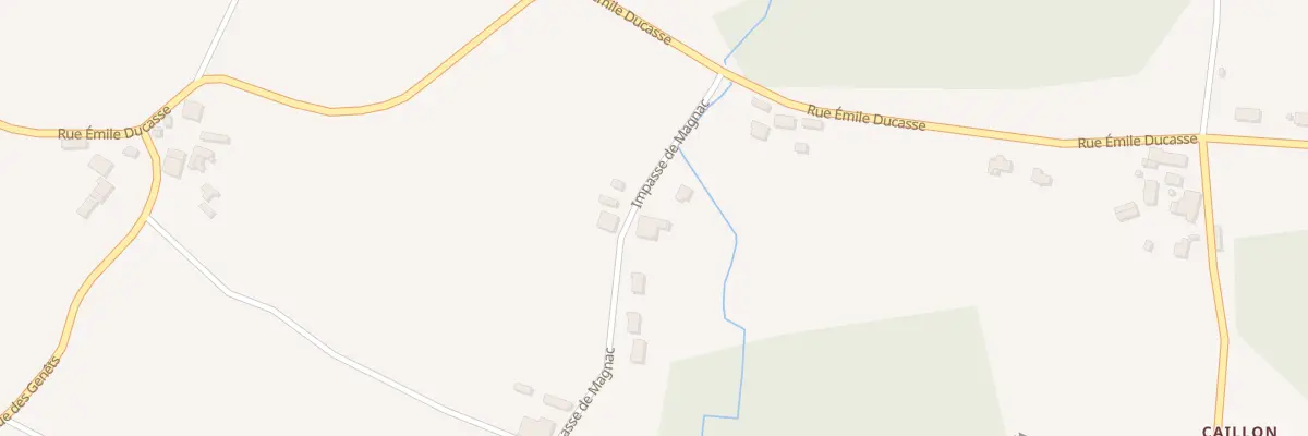 Plan du 1 Magnac à Cauvignac