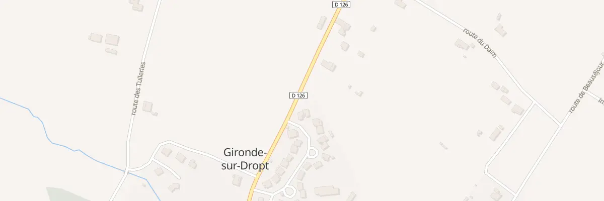 Plan du 178 All Garona à Gironde-sur-Dropt