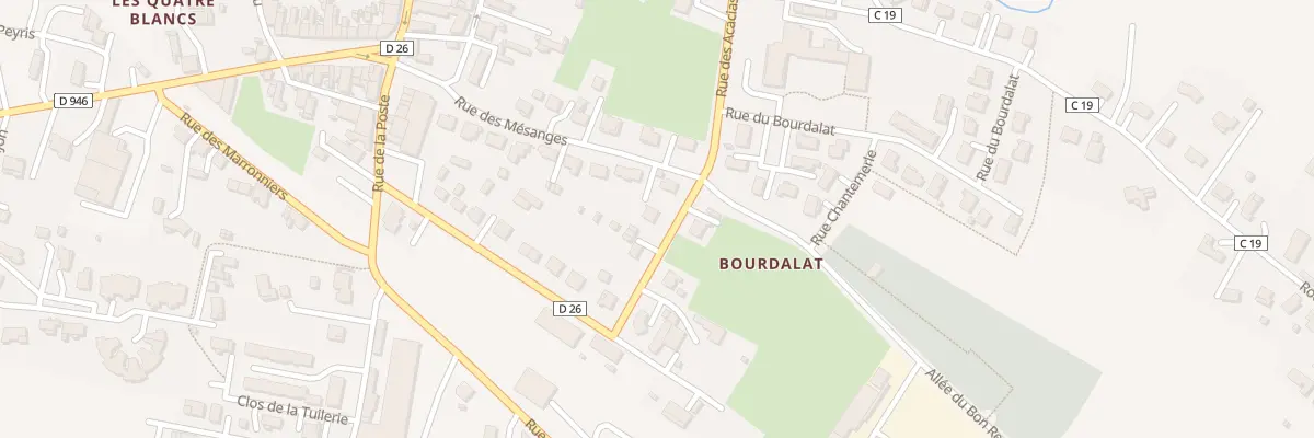 Plan du 6 Rue des Acacias à Riscle