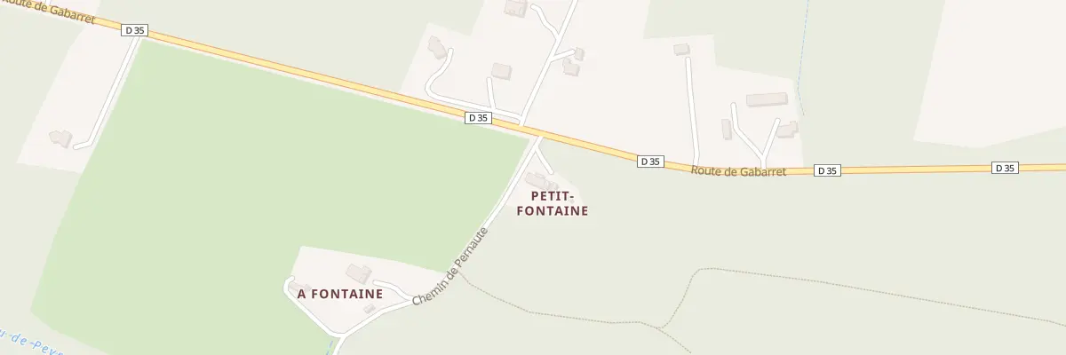 Plan du 1 Chem de Pernaute à Créon-d’Armagnac