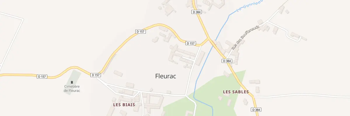 Plan du 5089 Imp de la Guirlande à Fleurac