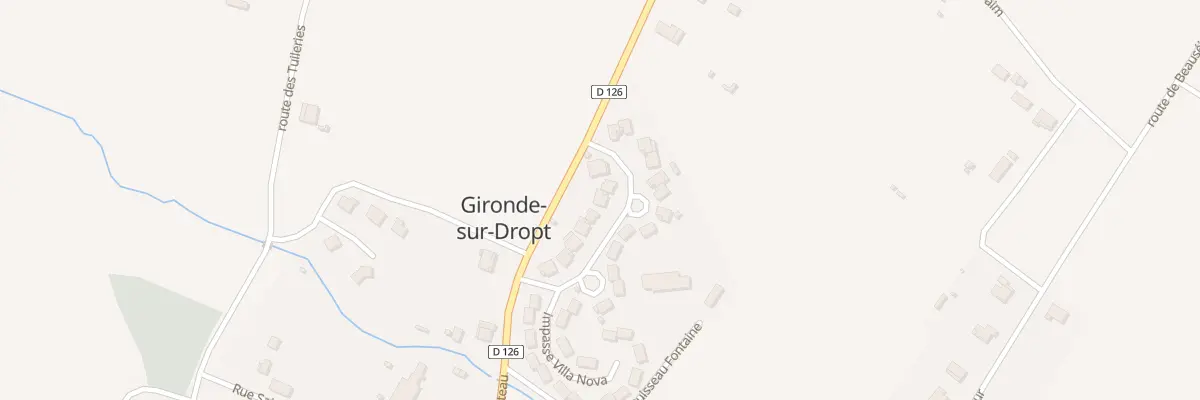 Plan du 131 All Garona à Gironde-sur-Dropt