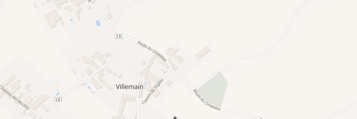 Plan du 3 Rte du Cimetière à Villemain