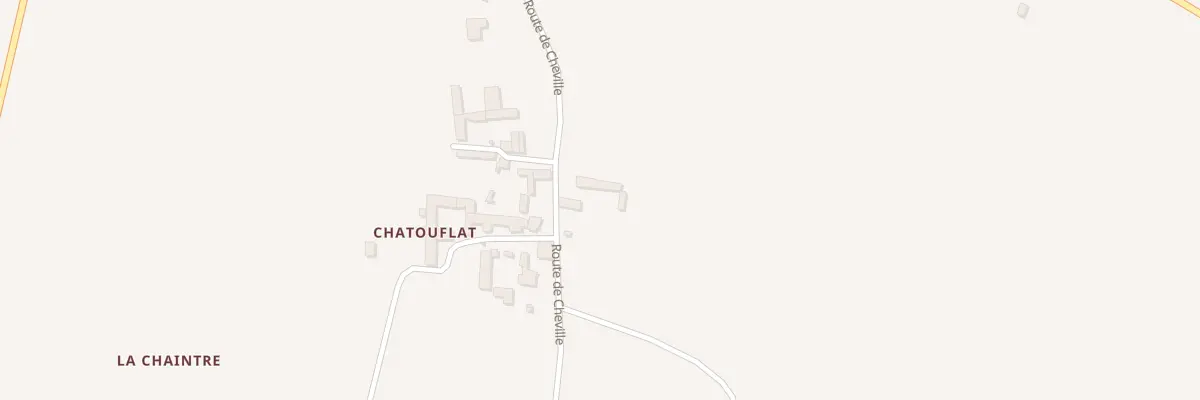 Plan du 3 Rte de Cheville à Mérignac
