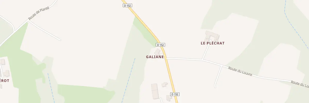 Plan du 1613 Rte d’Estang à Panjas