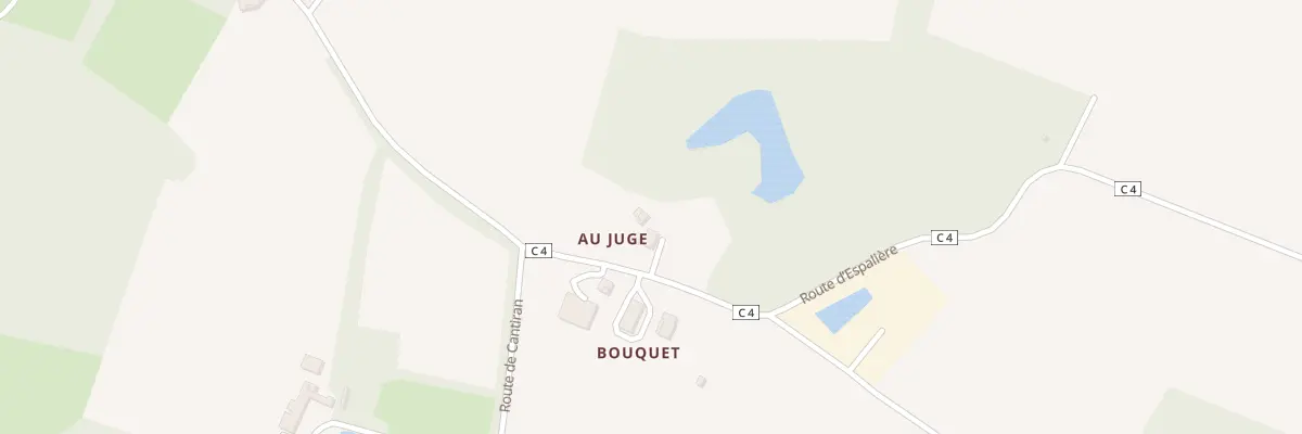 Plan du 2 Rte d’Espalière à Caupenne-d’Armagnac