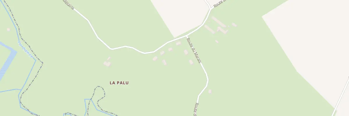 Plan du 9 Rte de la Métairie à Tanques