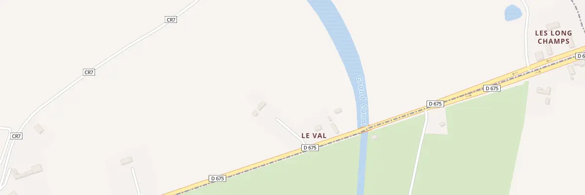 Plan du 5048 Le Val à Goustranville