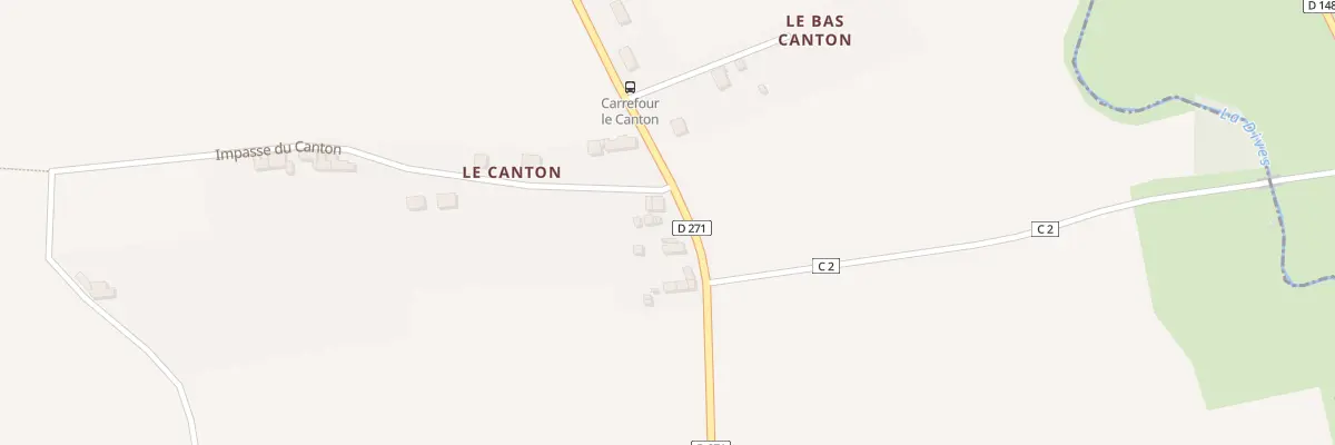 Plan du 2 Rue du Canton à Bernières-d’Ailly