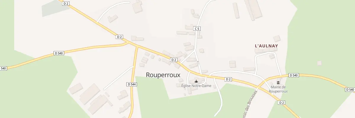 Plan du 4 Le Bourg à Rouperroux