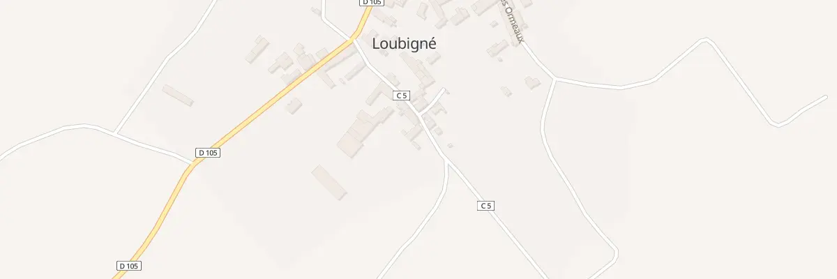 Plan du 7 Rte du Stade à Loubigné