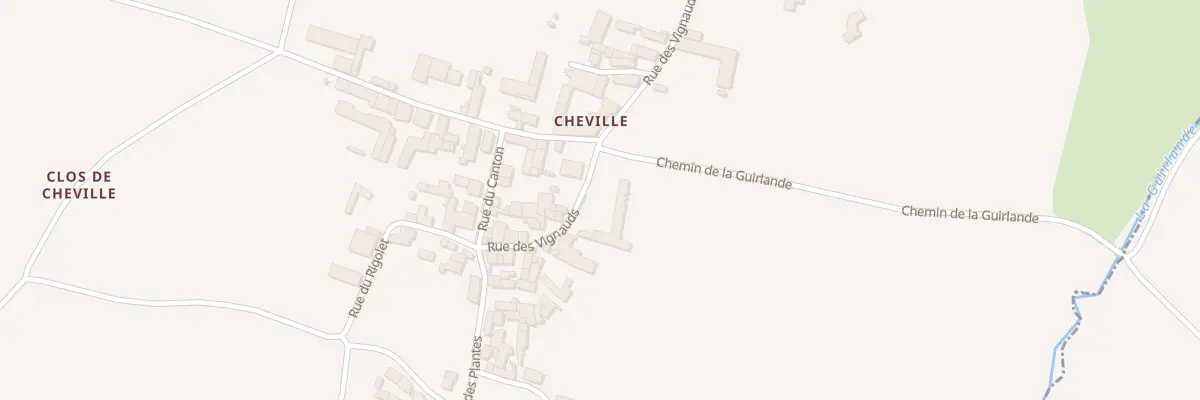 Plan du 2 Che de la Guirlande à Bassac