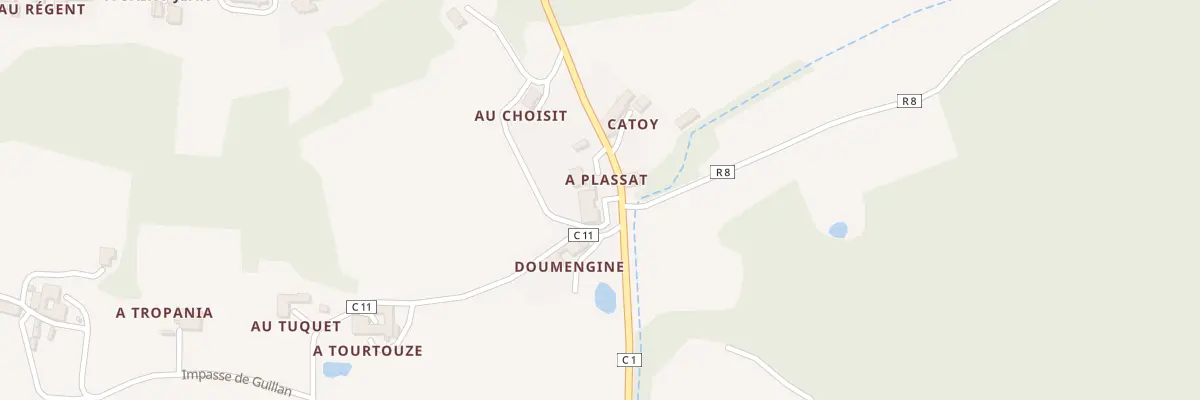 Plan du 5042 A Plassat à Maulichères